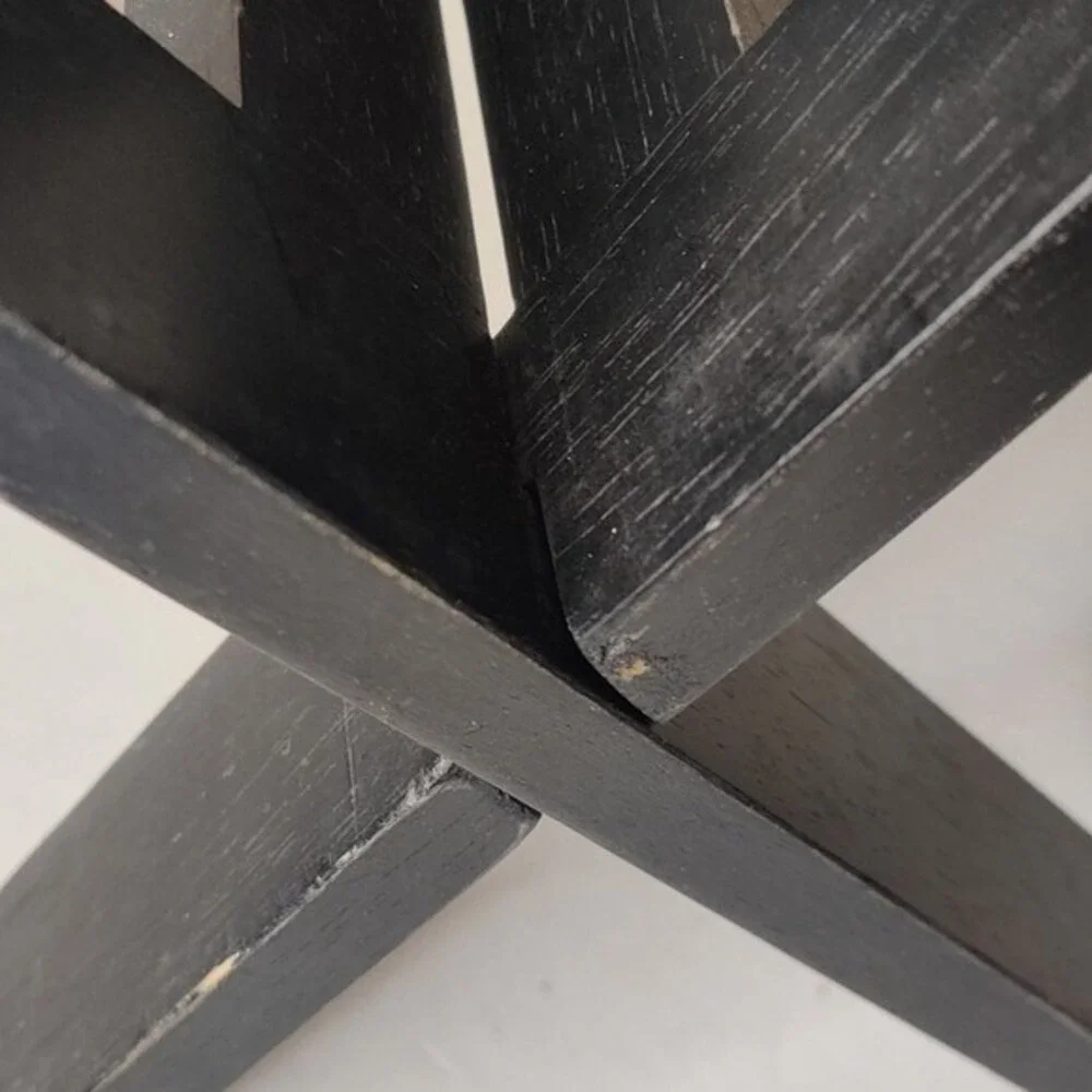 IKEA black wooden